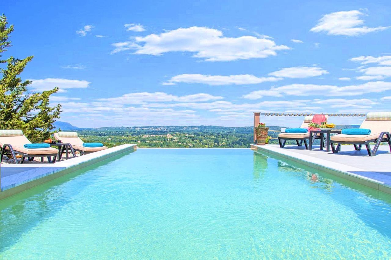 Villa Vardis Heated Pool Vryses Екстериор снимка