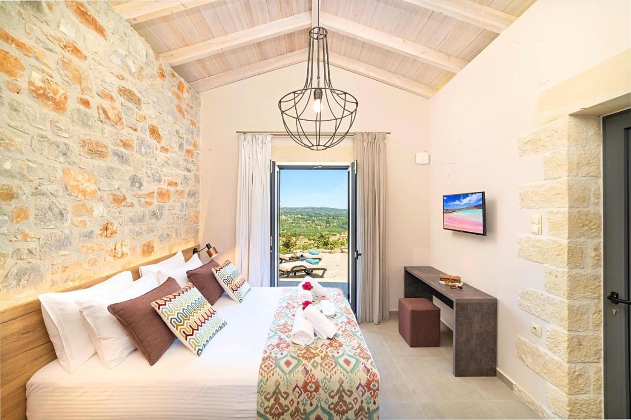 Villa Vardis Heated Pool Vryses Екстериор снимка